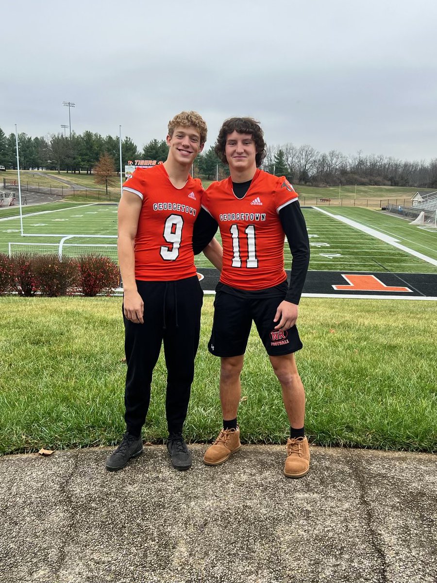 I had a great time on a official visit <a href="/Gtown_Football/">Georgetown College Football</a> I want to thank <a href="/JohnPerin/">John Perin</a> for having me up and showing me around!!🟧⬛️<a href="/metzger_aj/">AJ Metzger</a> <a href="/BrianPitzerII/">Brian Pitzer</a> <a href="/nrhsathletics/">Doug Foote</a>