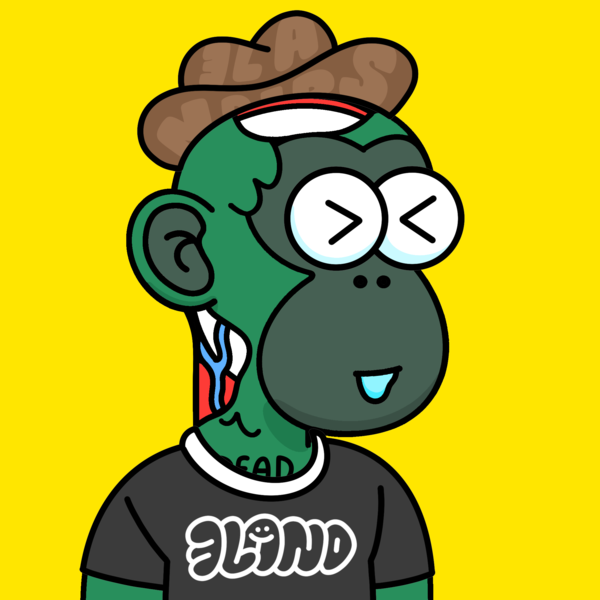 I've been looking into <a href="/3LandersNFT/">3Landers 👀</a> for a few weeks now and minted a <a href="/3LandTales/">3LandTales</a> comic last night, and then this afternoon I get a listing notification for this sick Zombie Ape! I'm officially a 3Lander now #3L4L