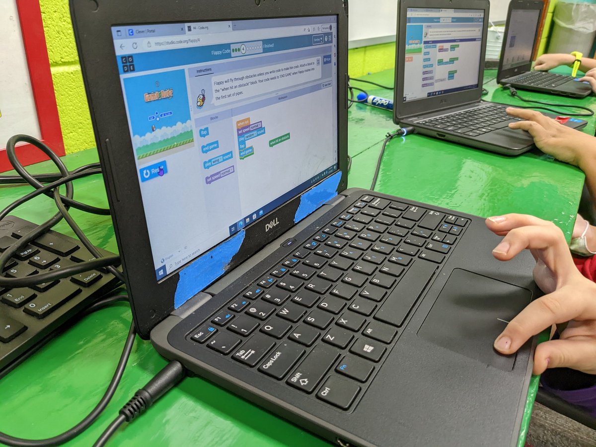 Had too much fun with Hour of Code in the library this week!