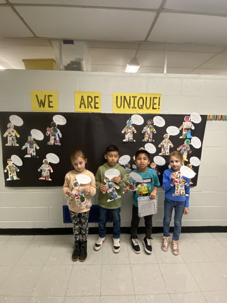 mrs_rienzo's tweet photo. We are unique! This week we made collages to show how we are special! @lynda_naspo @AlanBShepPrin  #GoShepardSharks #InclusiveSchoolsWeek https://t.co/Zn1cS1vyPH