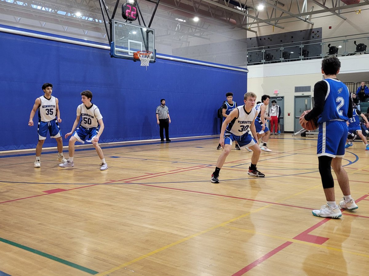 Senior boys won their first game of the Barrie tournament 68-38 over Superior Heights  from Sault Ste. Marie. Lead scorer Zac Scott 17 points.