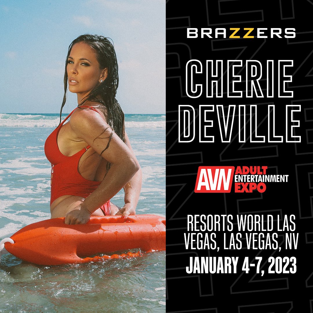 Cherie DeVille on Twitter: "Can’t wait to see you at the @Brazzers booth! @avnawards @AEexpo"