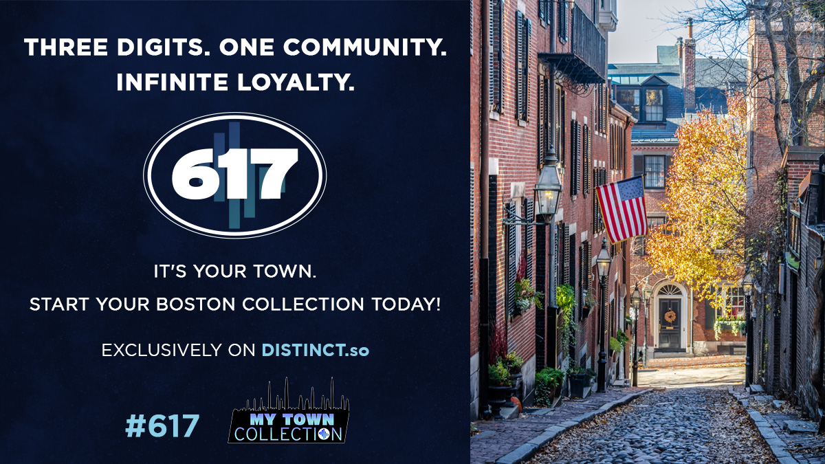 distinct617's tweet photo. No matter your neighborhood, it's always your Boston. 

Buy this limited edition NFT to own it forever on the blockchain and to get The 617's best fun and surprises. https://t.co/mG8aPtIxVX https://t.co/kEoOylb7vY