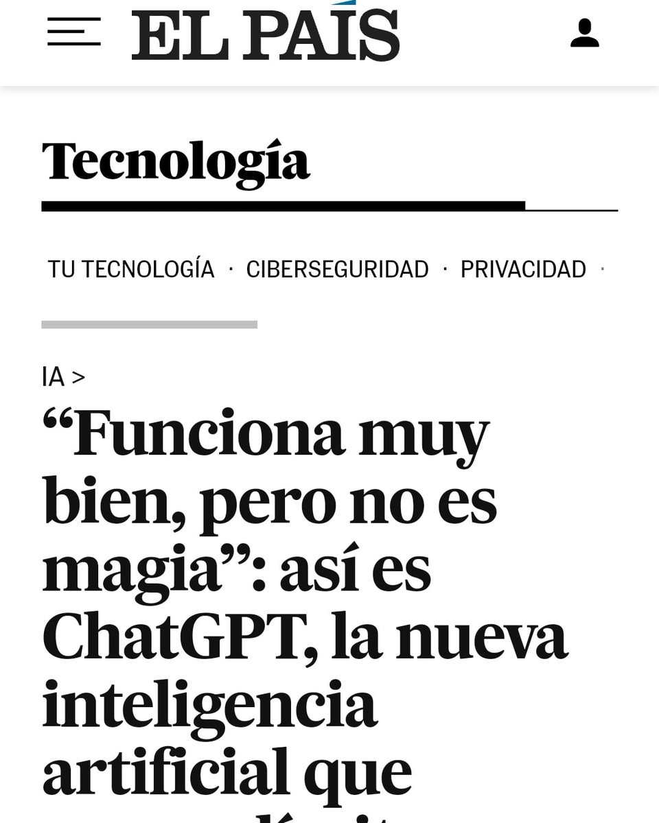 🗣️🗞️<a href="/el_pais/">EL PAÍS</a> nos sorprende 😲con esta noticia que nos ha dado qué 🤔. 
Desde <a href="/divemix/">Kaha Cassidy</a> queremos dejaros 👇el enlace a la 📰elpais.com/tecnologia/202…