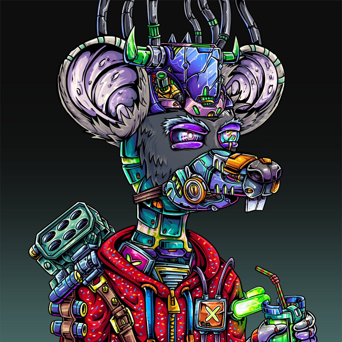 In celebration for the upcoming <a href="/MousInDaHous/">Naxer</a> drop we are giving away...

1x CyberMous🎁

Follow, Like, RT
Tag Friends, every tag is an entry