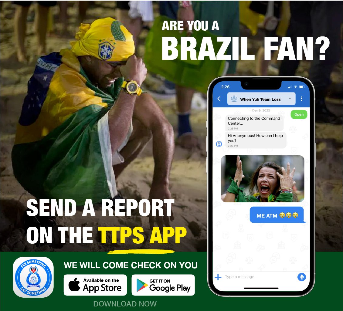 Brazil fans, are you okay?