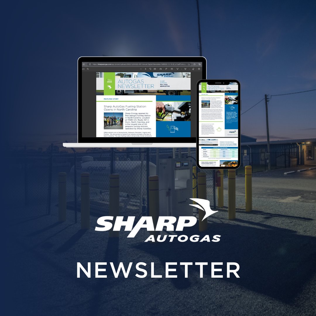 SharpAutogas's tweet photo. We opened our first autogas fueling station in North Carolina! Read our latest newsletter to learn more here: https://t.co/BfbSePiLAu https://t.co/CMCqBJ88gC
