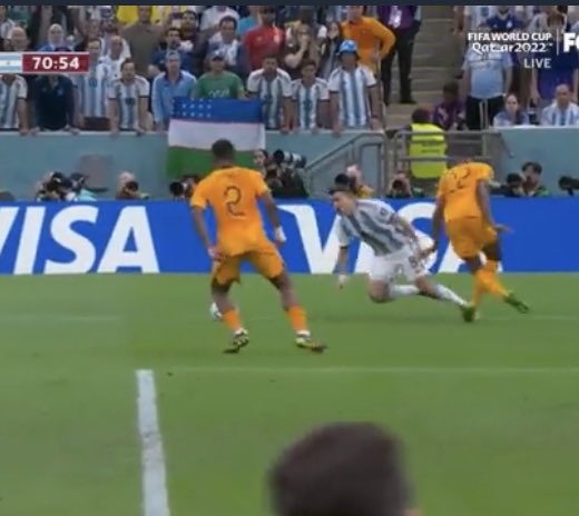 Netherlands and penalties…where have I seen it before 🤔 Karma is a Bitch #Noerapenal #FIFAWorldCup