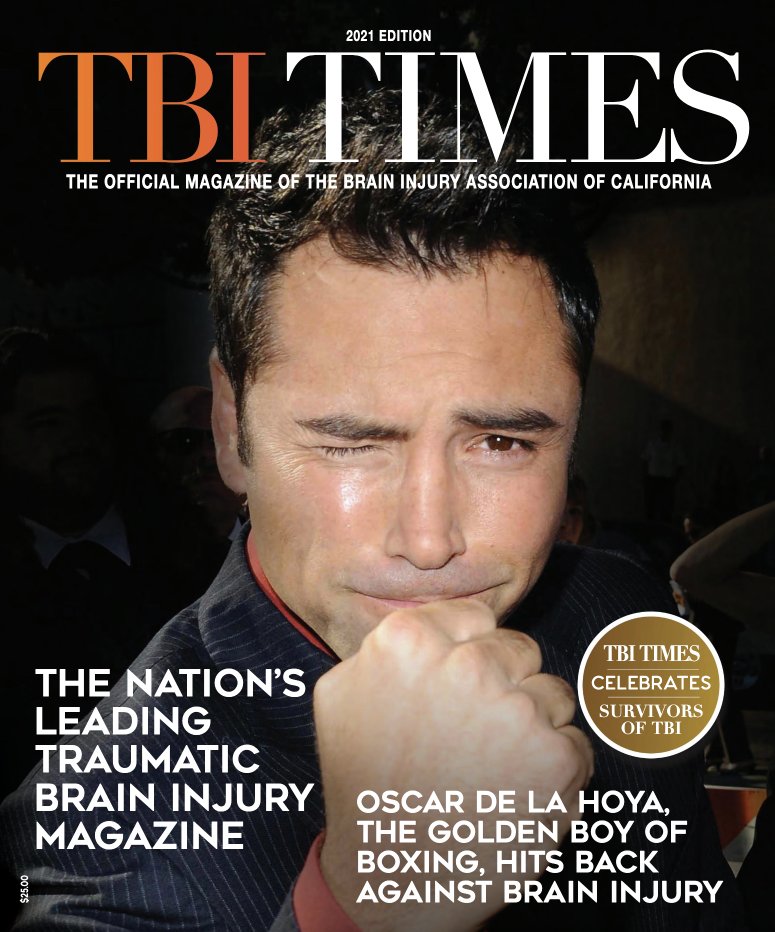 See TBI Times Magazine digitally and online now at TBIMedLegal.org — Featuring The Golden Boy and elite Boxing Champion in Oscar De La Hoya (<a href="/OscarDeLaHoya/">Oscar De La Hoya</a>) on his personal story hitting back against Brain Injuries

#TBI #Medical #Legal