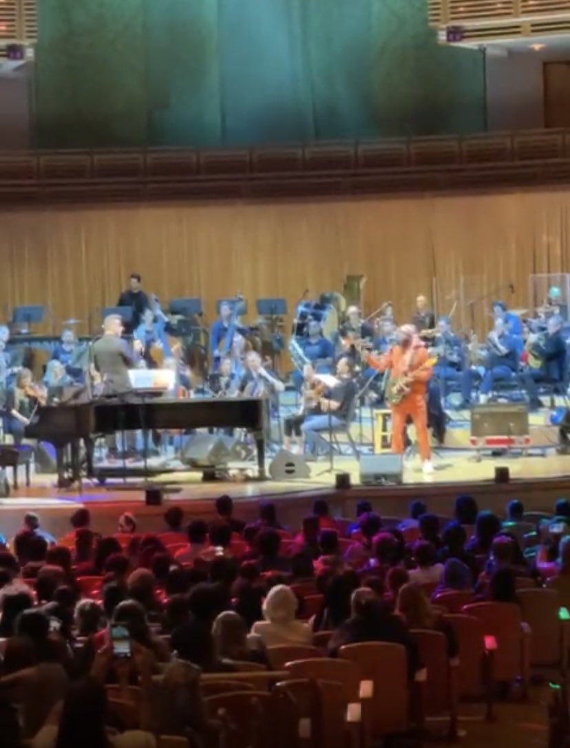 melkel427's tweet photo. Thank you to @MDCPScultural and @NuDecoEnsemble for a great concert today.  @iPrepAcademy students and teachers loved it all, especially @wyclef https://t.co/GTyTQocKuw