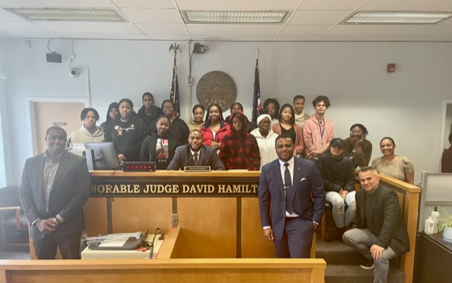 akronschools's tweet photo. Gratitude to Judge David Hamilton for helping @akronschools scholars on the Pathway to Success. https://t.co/oWMKLMwQ37 #StrongerTogetherAPS https://t.co/VeV0xjC2PD