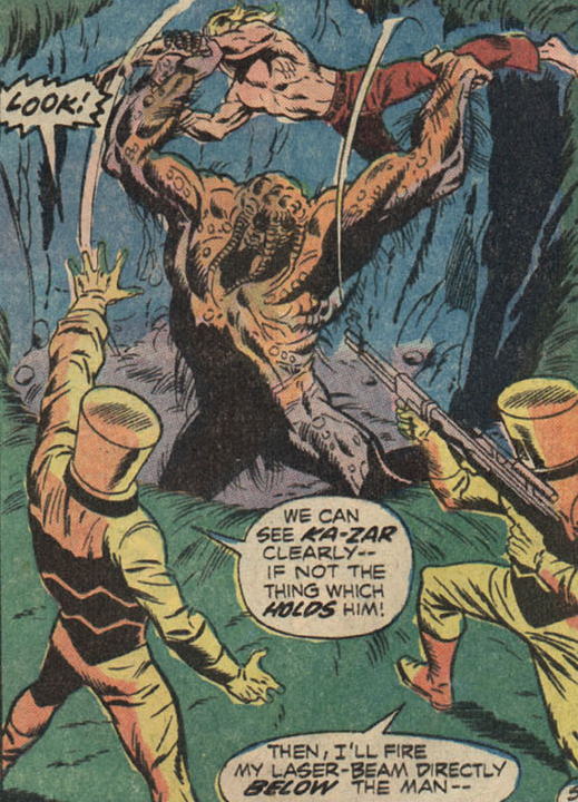 ArcaneBonds's tweet photo. #ManThingMondayFeels
Pages from #ManThing's Second Appearence in #AstonishingTales (1970) issue 13.
Is this the end for Man-Thing!

Share with your friends and follow me to get more #ManThink and other great monster tweets. https://t.co/kzwo76N4RV
