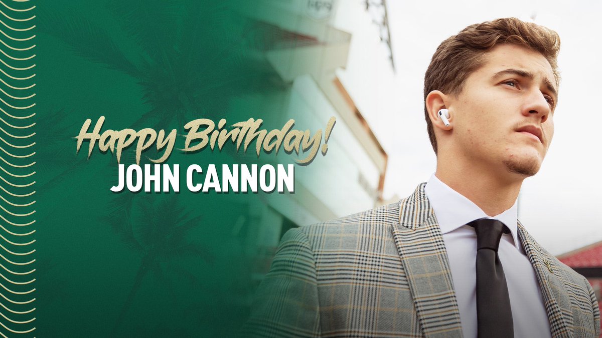 Happy Birthday <a href="/john_cannon8/">john cannon</a> 🥳

#HornsUp🤘