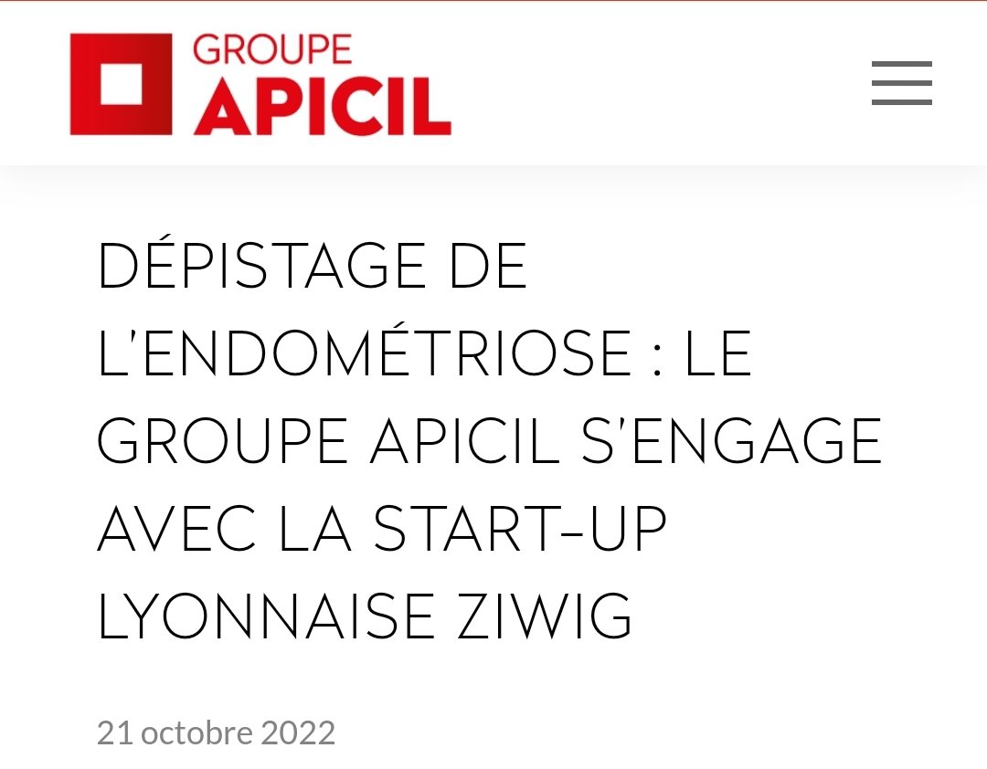 🎤 Grâce à un co-financement du fonds social APICIL Prévoyance et de la Branche Esthétique, l’Endotest® sera mis à disposition gratuitement pour les jeunes salariées souhaitant se faire dépister.🎗

@GroupeAPICIL 
#mbadmb #health #hcsmeufr