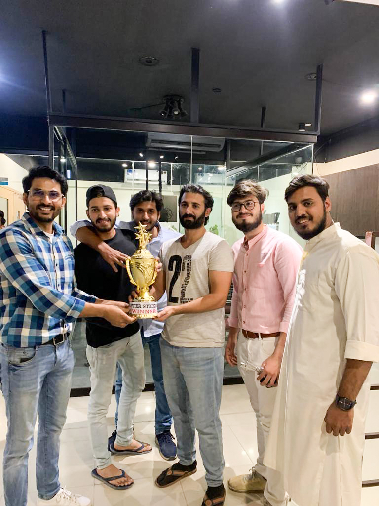 AimvizOfficial's tweet photo. Congratulations on the victory, strikers!
Presenting to you our #CounterStrike Tournament 2022 Winning Teams.
Cheers to the ones who played till the very last seconds and chose not to give up
#Aimviz #LifeAtAimviz #PakistanSoftwareHouse #Tournament #ESports https://t.co/BwAjeQERKZ