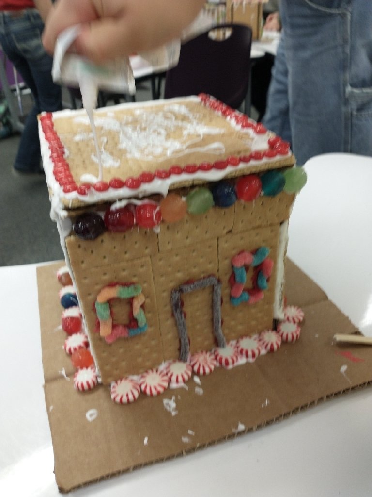 398Usd's tweet photo. 6th Grade tying in gingerbread building with learning about goods and services of local businesses.
Next week they will be joining a zoom meeting with Education Imagine Academy in Wichita to share their projects. https://t.co/aS7JECWEzc