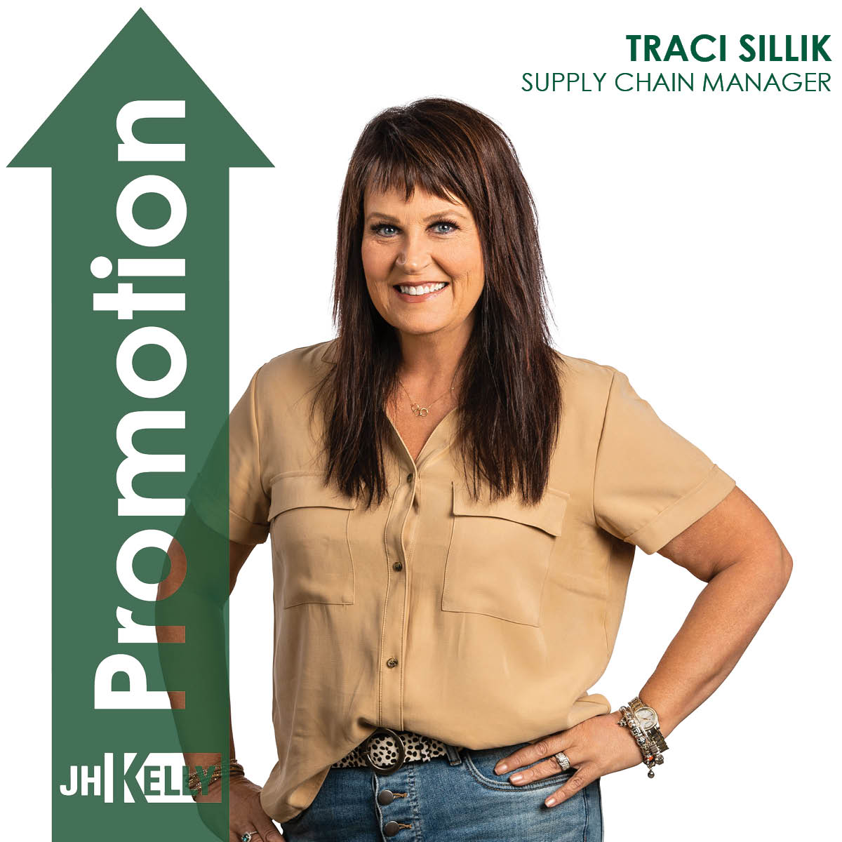 PortlandMechCG's tweet image. We are excited to announce that TRACI SILLIK has been promoted to Supply Chain Manager! 🍀
Traci has been a part of the JH Kelly family for 31 Years! Congratulations Traci! 🎉 We are proud to have you on Team Green! 🍀
#teamGREEN #JHKelly #promotion #Congrautlations #since1923