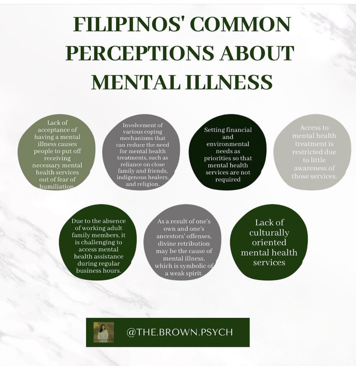 abrownpsych's tweet photo. Here are some common perceptions of Filipinos with regard to having Mental Health Issues. https://t.co/OERlTWGMKI