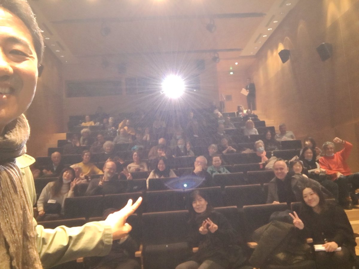Kazsoda's tweet photo. Today, Oyster Factory was screened at Kinotayo Film Festival.
Tomorrow 12/10, we’ll have Mental at 13:30, Zero at 16:45, and a masterclass at 18:45. See you! https://t.co/573HscAgI3