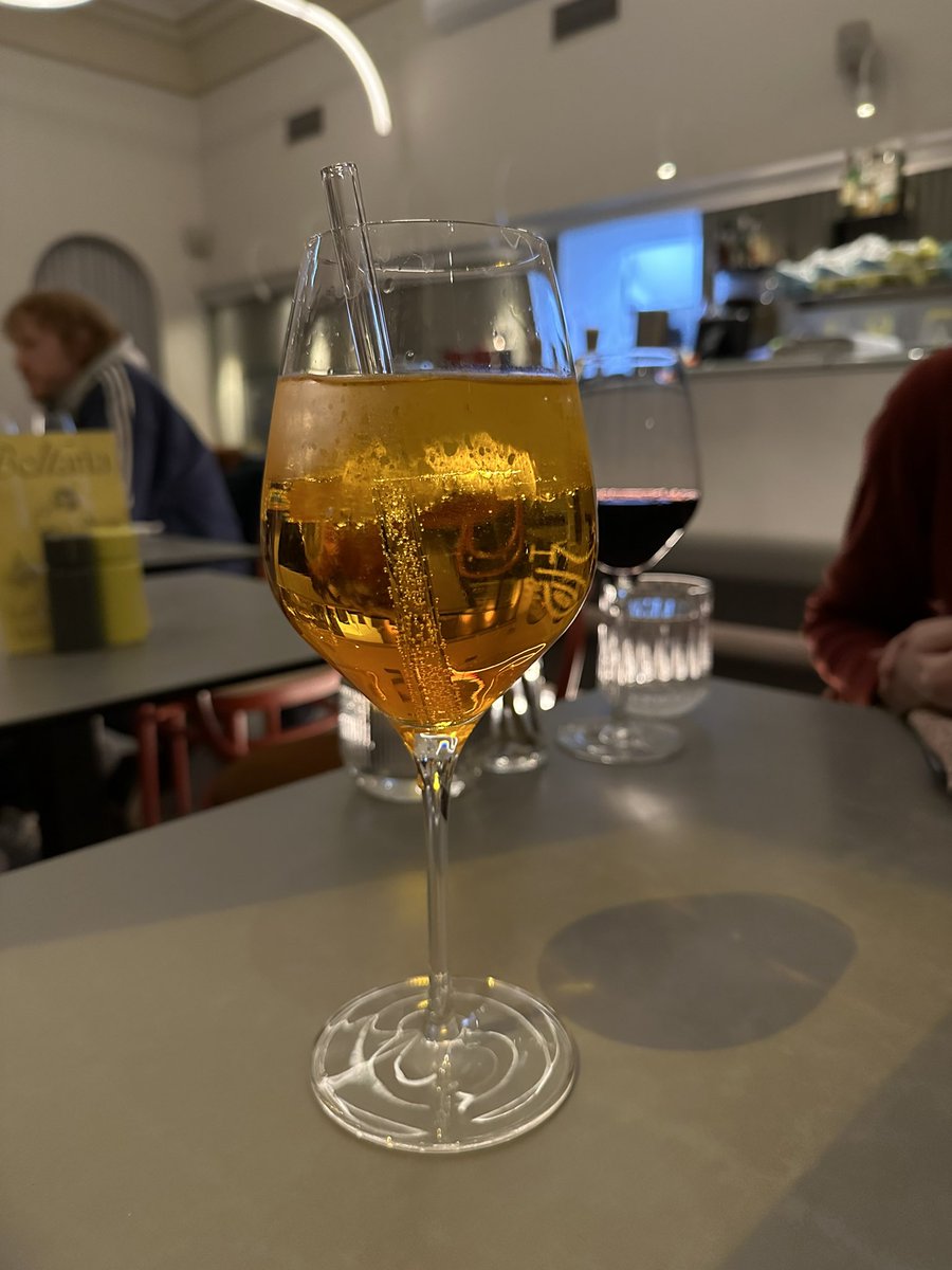 KyleSpruce's tweet image. Been wanting to try an Aperol Spritz for a while, so took the opportunity whilst on holiday in Vienna to have one and have to say wasn’t really that impressed!