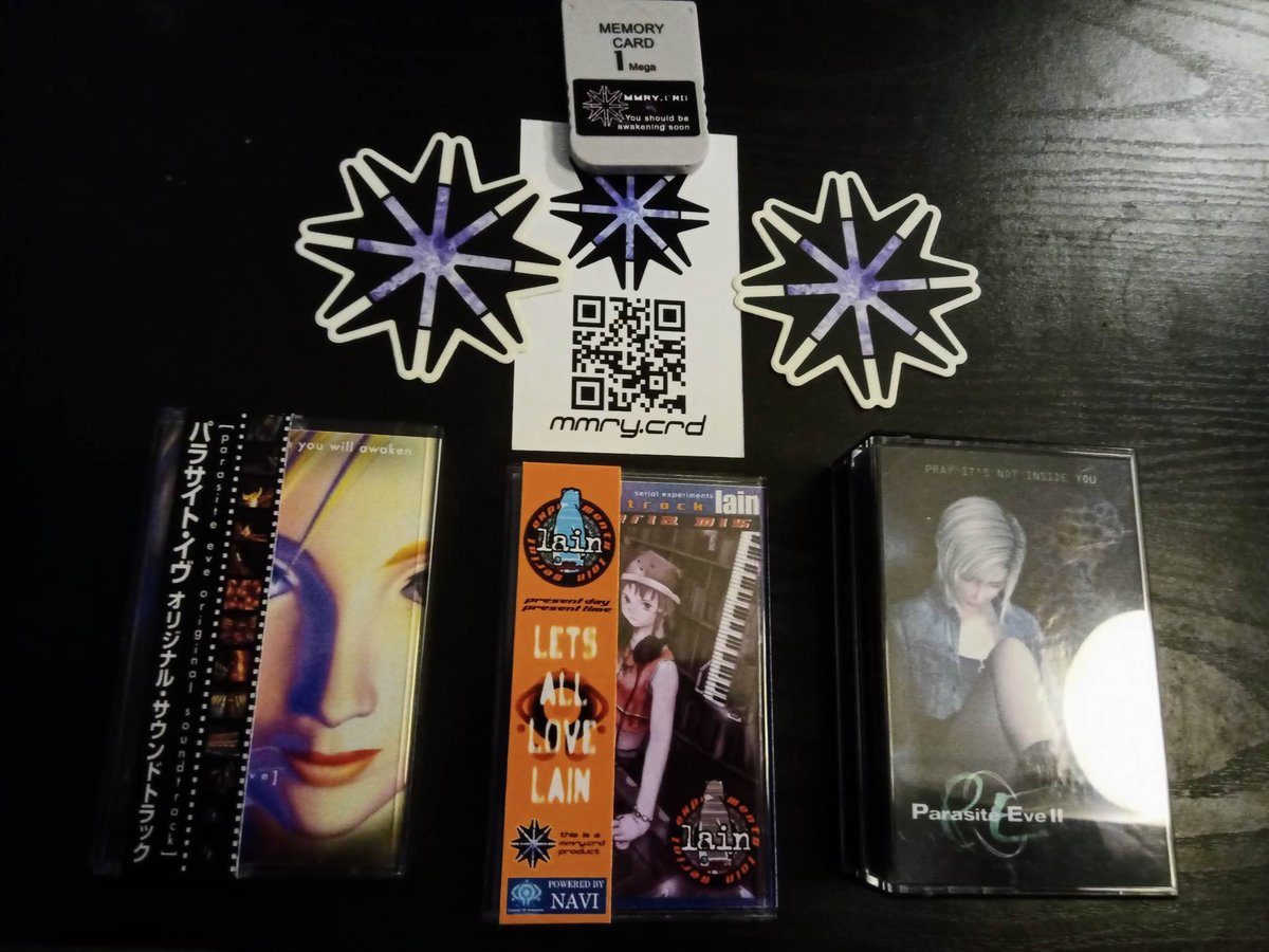 These treasures arrived today! 🙌 Thanks to <a href="/byllogan/">‡ llogan ‡</a> for the stickers and (VERY on-brand) memory card as well! ♥️ Highly recommend checking out <a href="/mmrycrd/">mmry.crd</a>