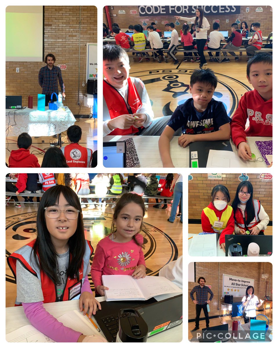 PS94DavidPorter's tweet image. #CSEdWeek2022 culminated with the fifth grade participating in a hackathon.  The theme was &quot;Code for Success&quot; and they created a public service announcement in using energy responsibly.  They had a great time.@CSforAllNYC @D26Team @NYCSchools @PS94Makerspace @MrsQuartarone