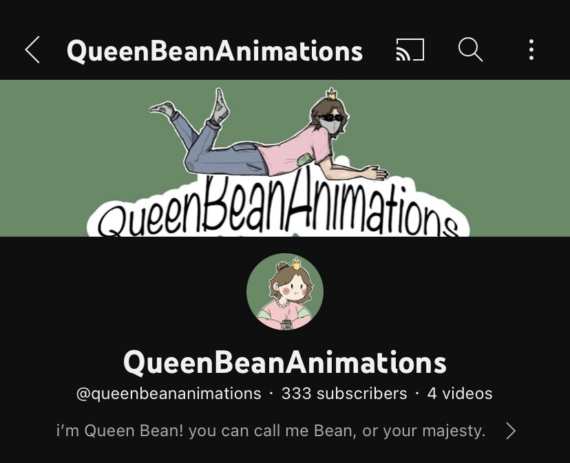 QueenBean14653's tweet photo. 333 subscribers!!! been working hard on the next animation, should be out early january <3 stay tuned, subscribe (I’m desperate)
#animator #youtubeanimator #youtuber #contentcreator #animation #youtube #Subscribe #artist #animationyoutuber https://t.co/P3WsJxLdeY