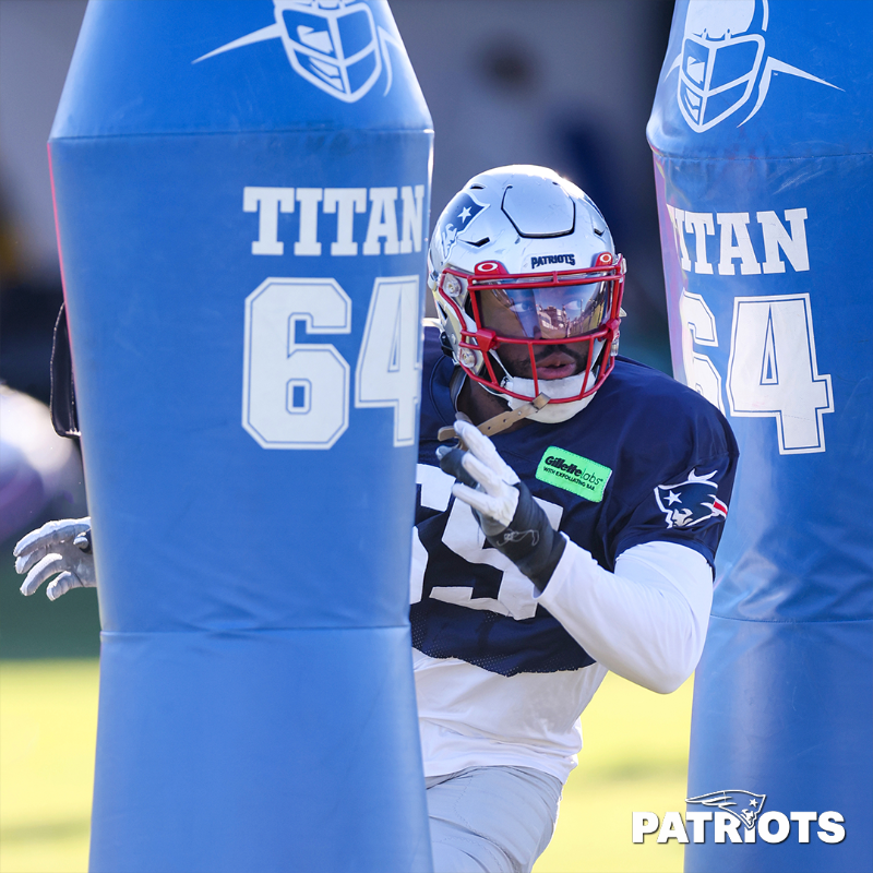 Patriots's tweet photo. MNF prep.

📸: https://t.co/UmULF18W80
