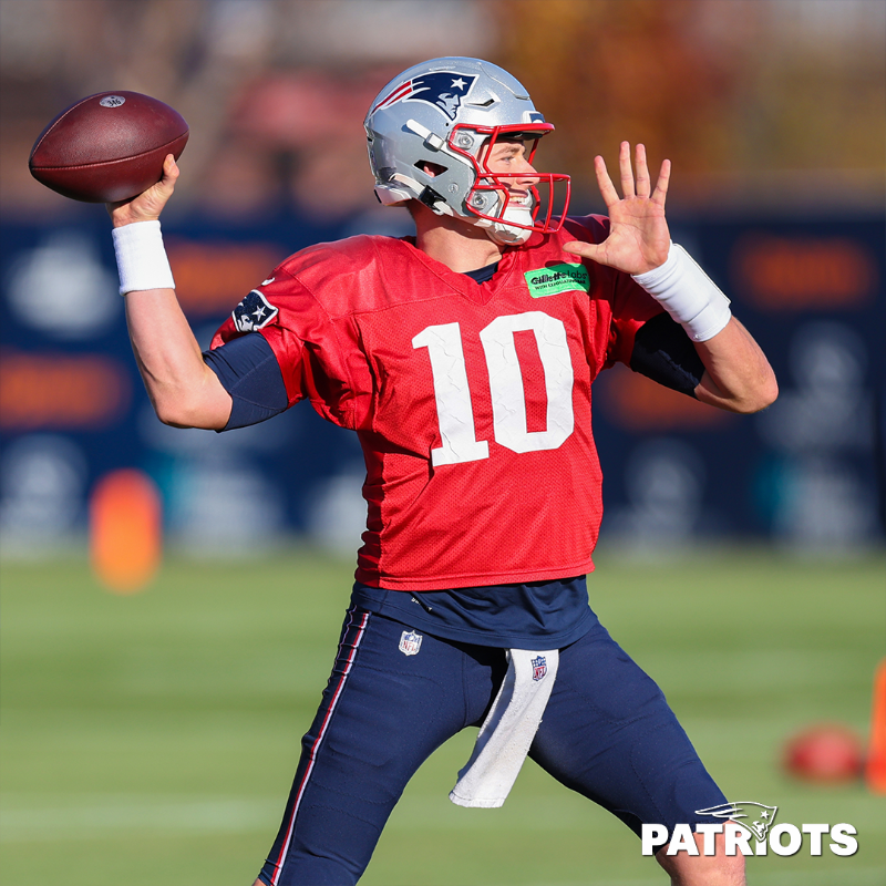 Patriots's tweet photo. MNF prep.

📸: https://t.co/UmULF18W80