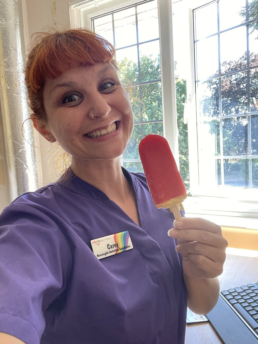 August was a wonderfully hot summery month 🌞..I provided ice cream and refreshments while tootaling along to ice cream van music. The ice lollies melted along the way, however the patients and staff enjoyed it 🍦🍨 <a href="/ward_rutland/">Rutland Ward</a> <a href="/LPT_Activities/">LPT Meaningful Activities</a> @LPTReablement <a href="/SkinnerCarla/">carla yaxley</a>