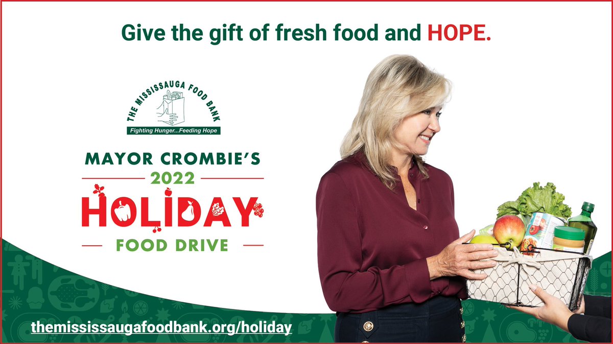 IDEAmississauga's tweet photo. Mayor @BonnieCrombie invites your company to participate in an exciting aspect of her annual Food Drive in support of The Mississauga Food Bank: the Corporate Challenge. Our goal is to raise 1.7 million dollars and 450,000 lbs of food!
 
Learn More! https://t.co/FvNLry6RFl 🌟 https://t.co/xnkXtkeXlZ