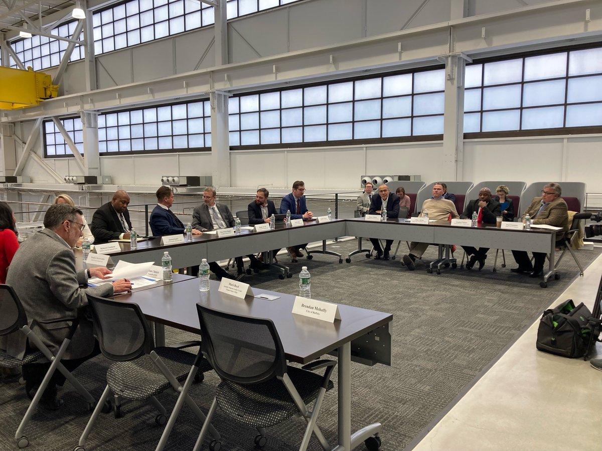 EmpireStateDev's tweet image. The @US_EDA visited Buffalo to kick off projects awarded $25M in the federal Build Back Better Regional Challenge focused on #advancedmfg, inclusive #workforcedev and #infrastructure. The team met with ESD and the WNY coalition implementing the plan.

➡️on.ny.gov/3FCkVnU