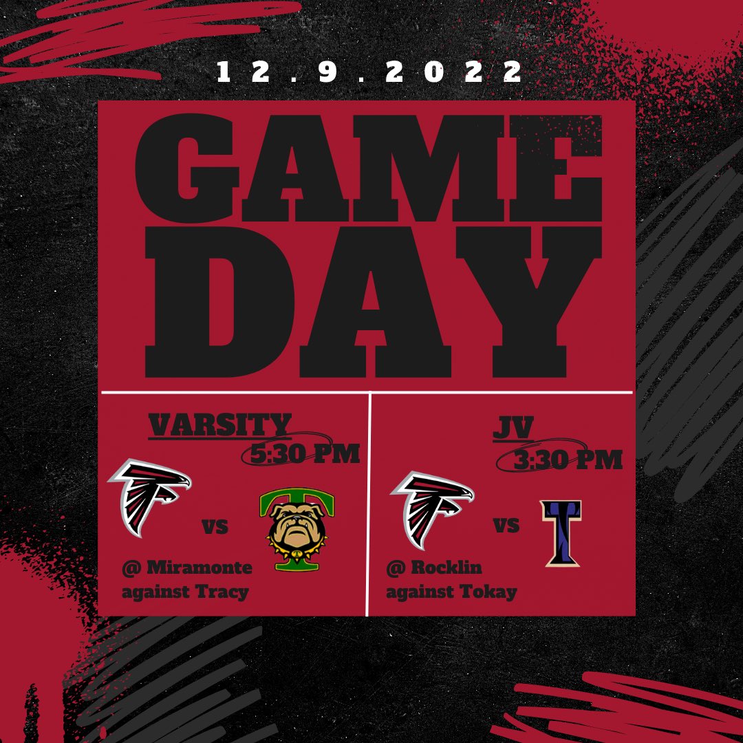 Game day resumes as varsity travel back to Miramonte to play Tracy High and JV plays early in Rocklin as they face off against Tokay.