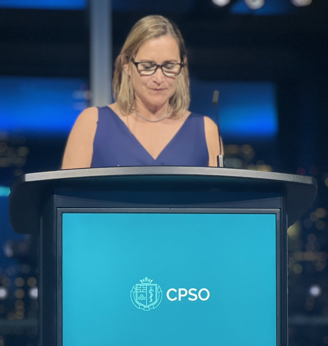 Congratulations and thank you to my boss, Janet van Vlymen, for her phenomenal leadership as President of the CPSO. We have been so fortunate to have her at the helm of Council and she has shone so brightly in challenging times. @cpso_ca