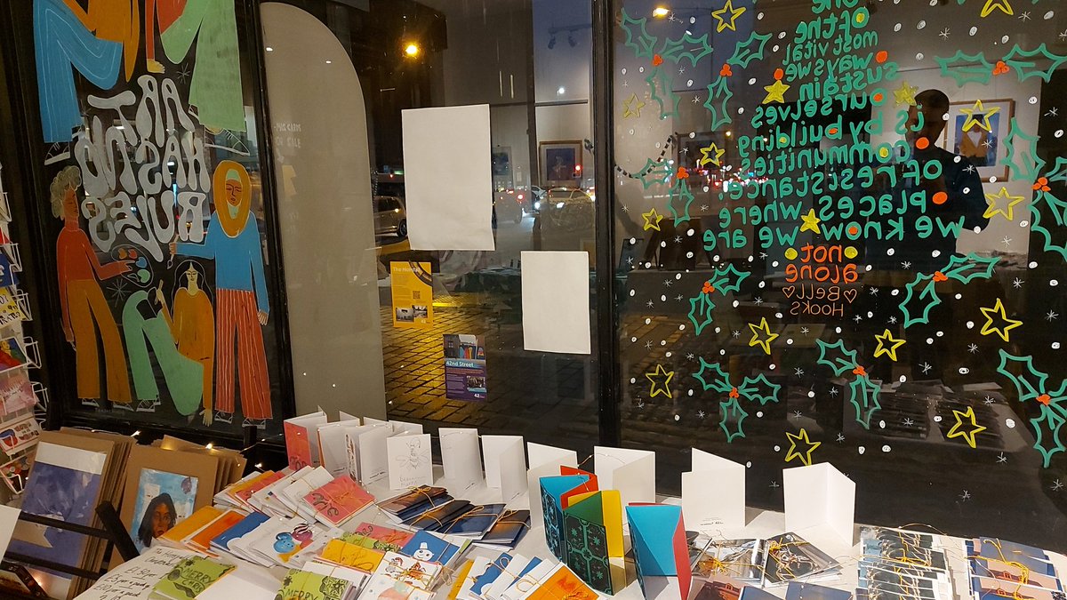 I'll be down <a href="/TheHorsfall/">The Horsfall</a> tomorrow 11-5pm selling some great art and Xmas cards. All money raised goes directly to more creative sessions for young people. Please come and say hi