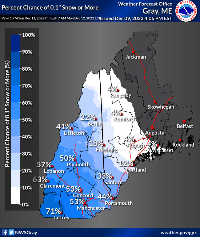NWS Gray on Twitter "Confidence is increasing that southern New