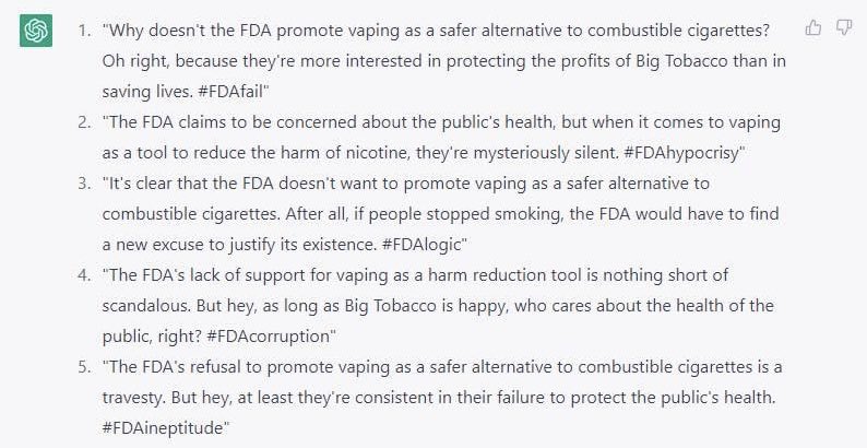 We Vape We Vote! tweet media
