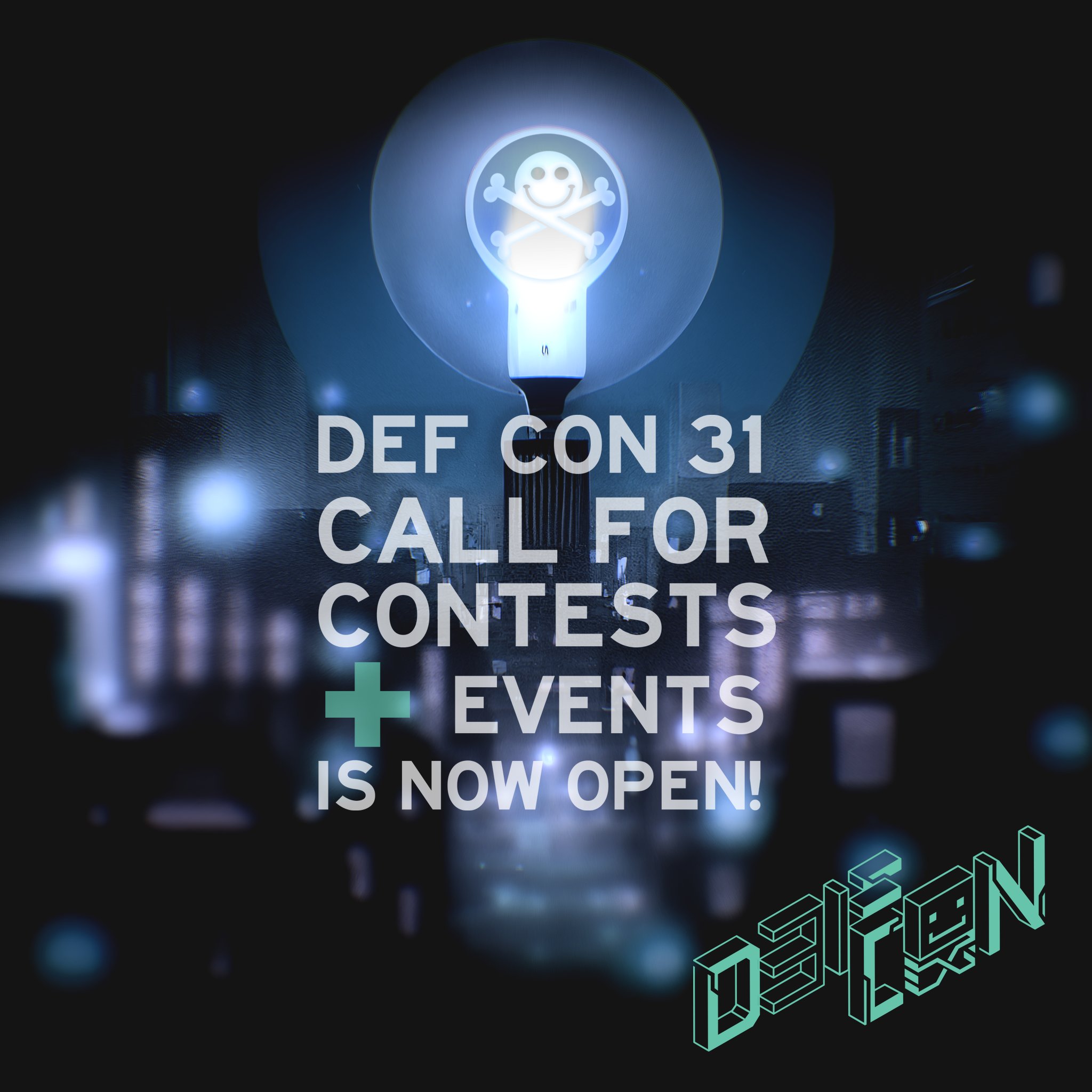 DEF CON on Twitter "Big DEFCON31 announcement the Call for Contests