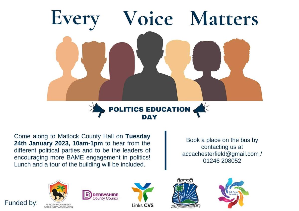 Anne-Frances Hayes for Staveley (@anne_staveley) on Twitter photo Brilliant initiative by <a href="/ACCAChez/">ACCA_Chesterfield</a> and my pal and colleague <a href="/LudRamsey/">Lud ramsey</a> - a terrific opportunity to learn about local politics from some of the county's heaviest hitters. Hope to be there too.
#EveryVoiceMatters Brilliant initiative by <a href="/ACCAChez/">ACCA_Chesterfield</a> and my pal and colleague <a href="/LudRamsey/">Lud ramsey</a> - a terrific opportunity to learn about local politics from some of the county's heaviest hitters. Hope to be there too.
#EveryVoiceMatters