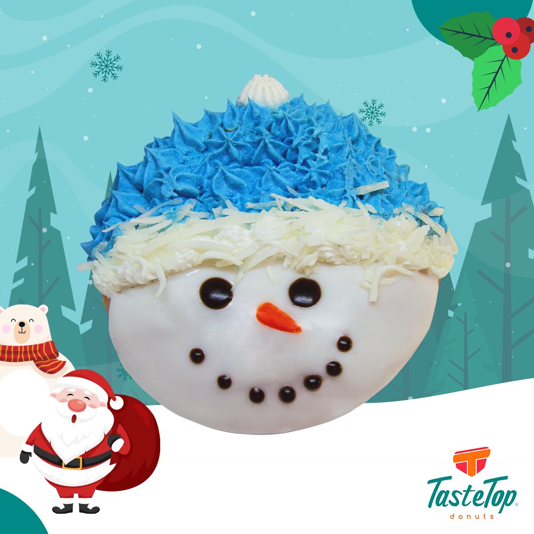 TasteTopdonuts's tweet photo. Te presentamos nuestras nuevas donuts edición NAVIDAD 🎄 , tienes que venir a probarlas todas😋 https://t.co/cNGCUrR5Yc