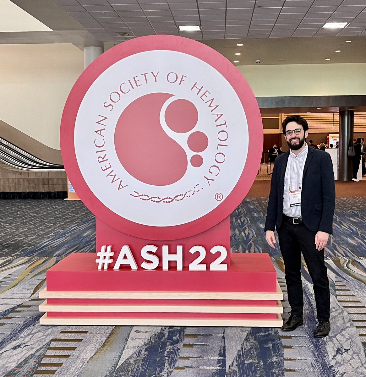 gilazula's tweet photo. Proud to represent Medison Pharma at #ASH22, making sure we are always ahead, seeking the most innovative therapies in Hematology and access them to patients in international markets. https://t.co/6ZlZ04tZJt