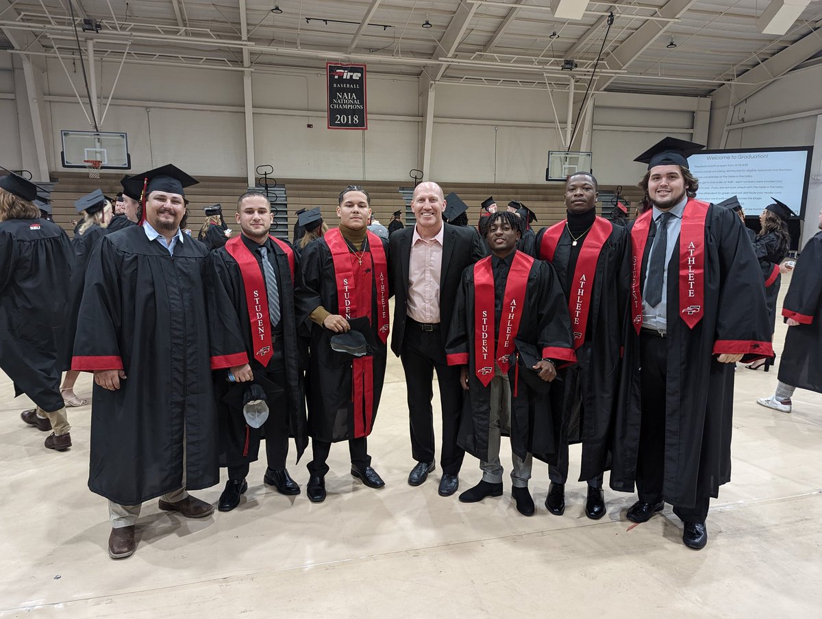 Coach_Waugh's tweet photo. What it's all about!!  So proud to watch these young men walk tonight!! #Brotherhood #FuelTheFire🔥 https://t.co/mUxPBcBoOR