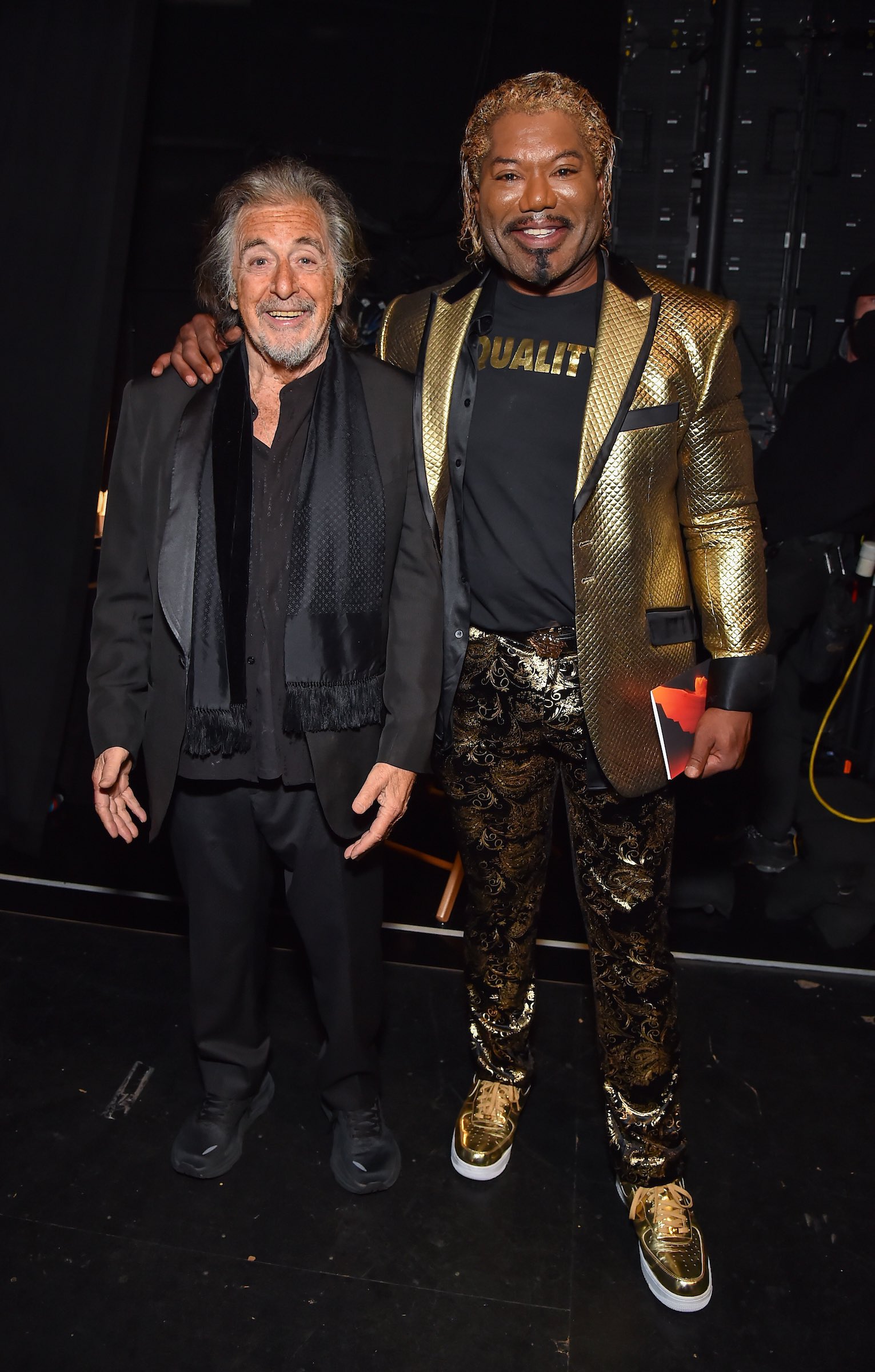 The Game Awards on X: Al Pacino and Christopher Judge - only at  #TheGameAwards  / X