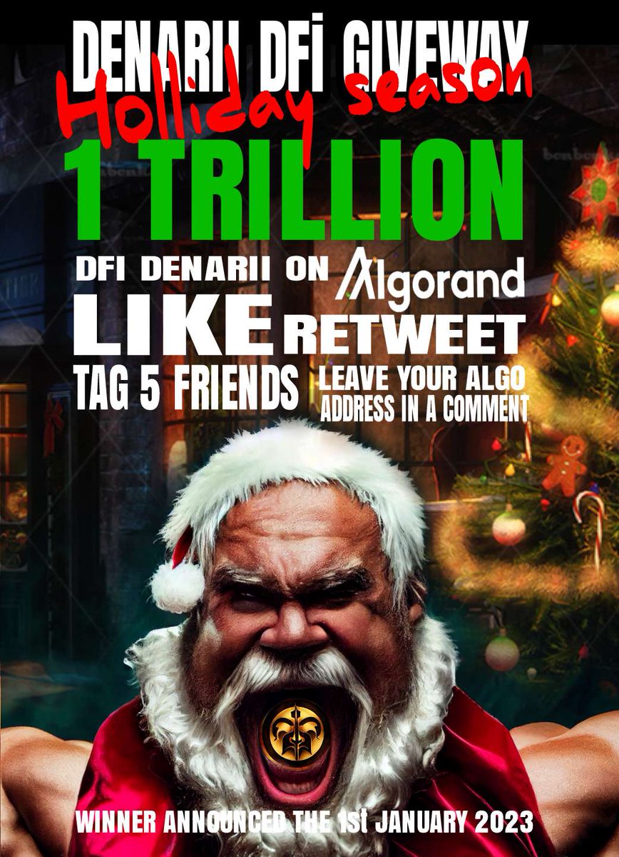 KRMKTWN's tweet image. 🎁🎉 Win 1,000,000,000,000 DFi Denarii 😊!xx 🎁🎉 #Algorand #Algo #Algofam @XRPLGoldenDutch @XListCoin @Denarii_DFI LFGoooooo !
