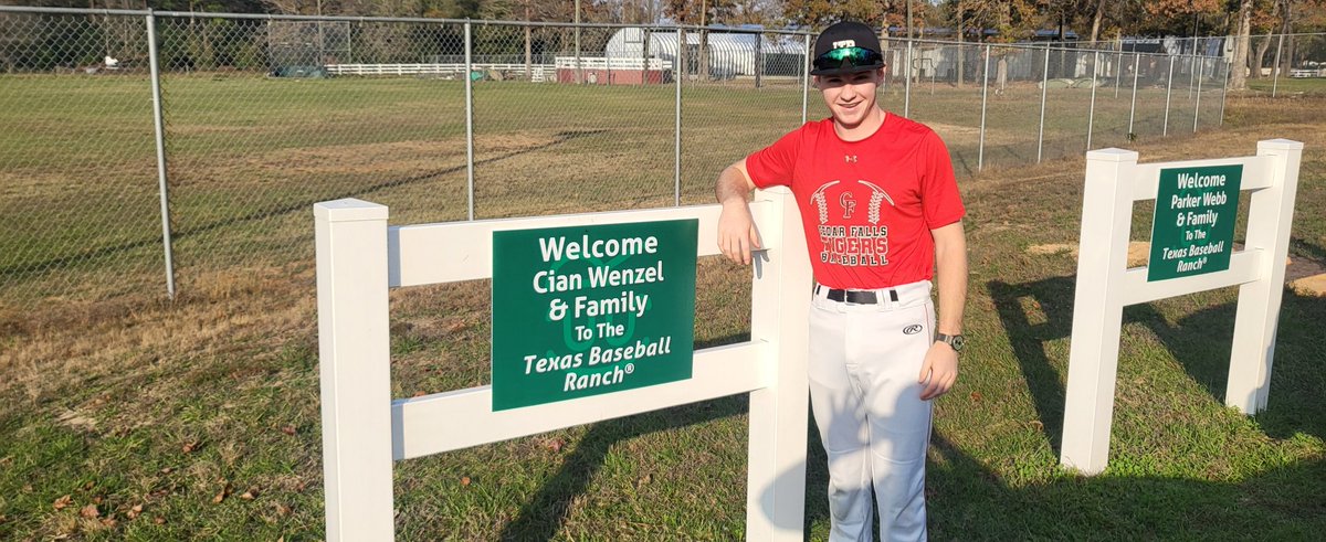 CianWenzel's tweet photo. Looking forward to elevating my game at Texas Baseball Ranch Catcher's Boot Camp!  @CoachHarrisNCSA @cfbaseball20   @NCSA_Baseball https://t.co/kH7g9fuqab