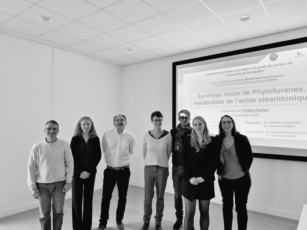 Félicitations Dr. Fischer <a href="/FischerPauline_/">Fischer Pauline</a> Une très belle soutenance avec un super jury <a href="/LaurentEvanno/">Laurent Evanno</a>, Amandine Guérinot, Renata Marcia de Figueiredo, Gérard Audran!