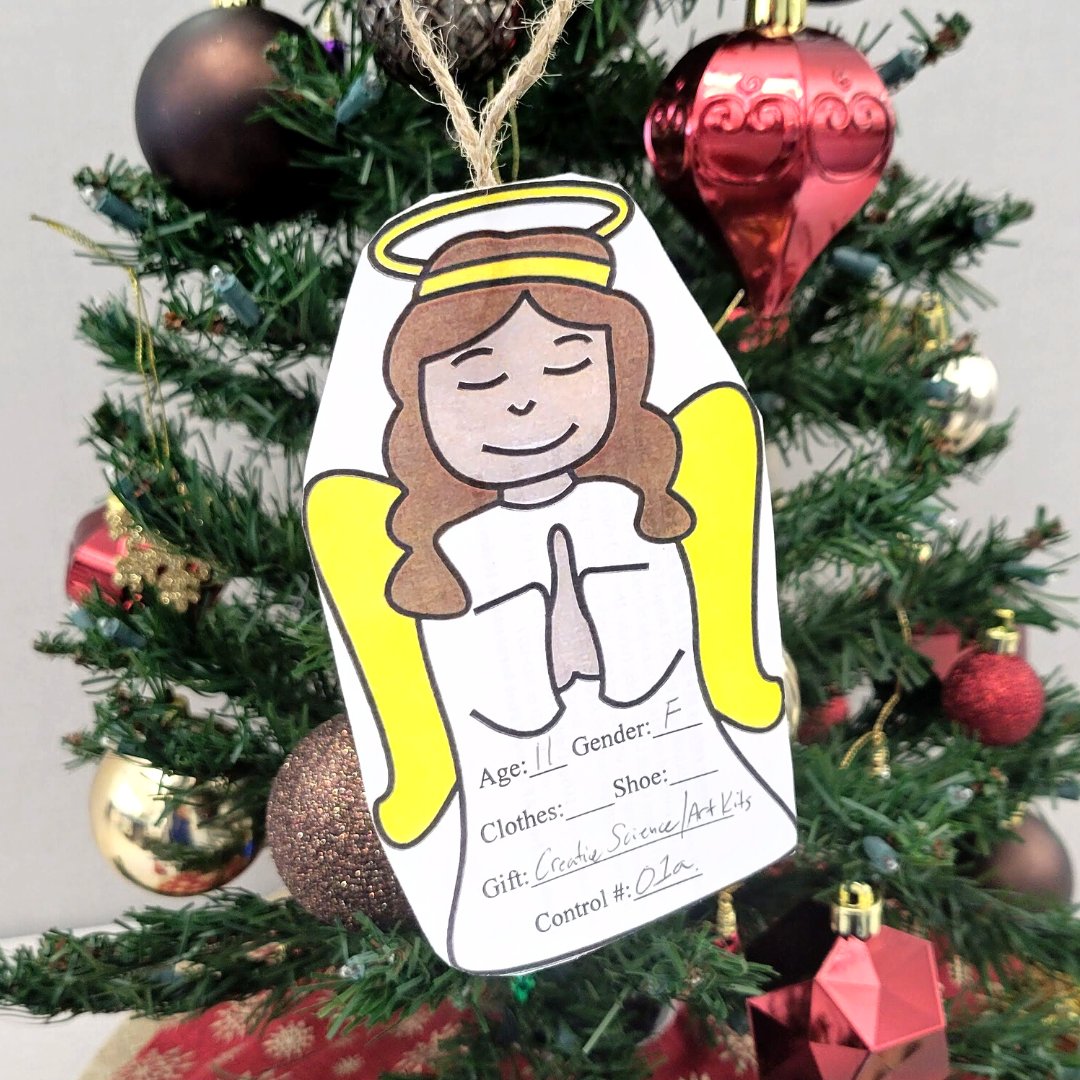 One week left to support Angel Tree! Please join the Hawaii AF First Sergeants Council &amp; Hickam FCU to help bring joy to 137 keiki this holiday season. Please stop by, pick an angel, and check out with one of our representatives! 🎁