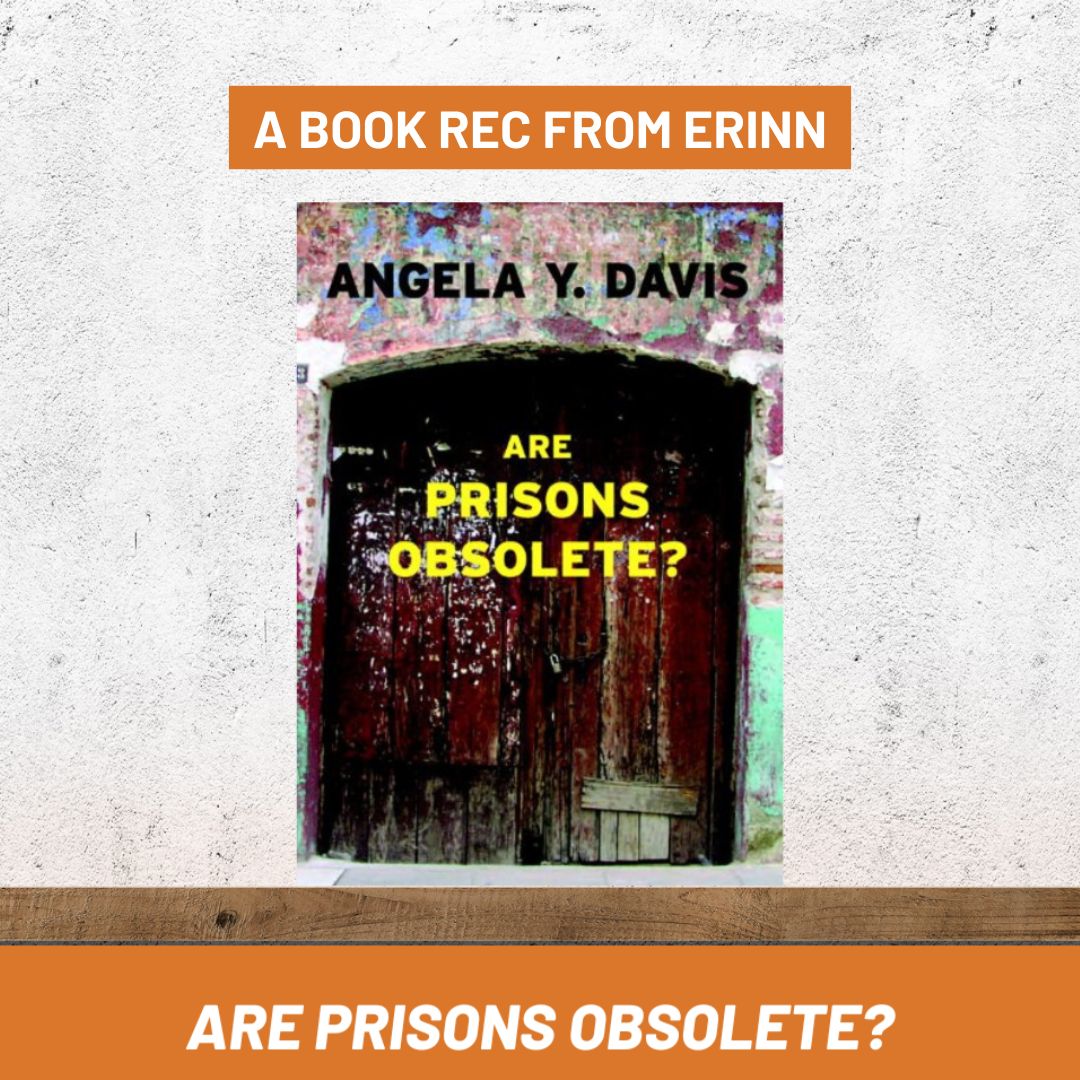 Growing up, many of us spent our formative years reading the “American Classics.” Often a synonym for “Books written by white dudes.” So, if you’re looking for a classic read, consider picking up Are Prisons Obsolete?  By Angela Davis.