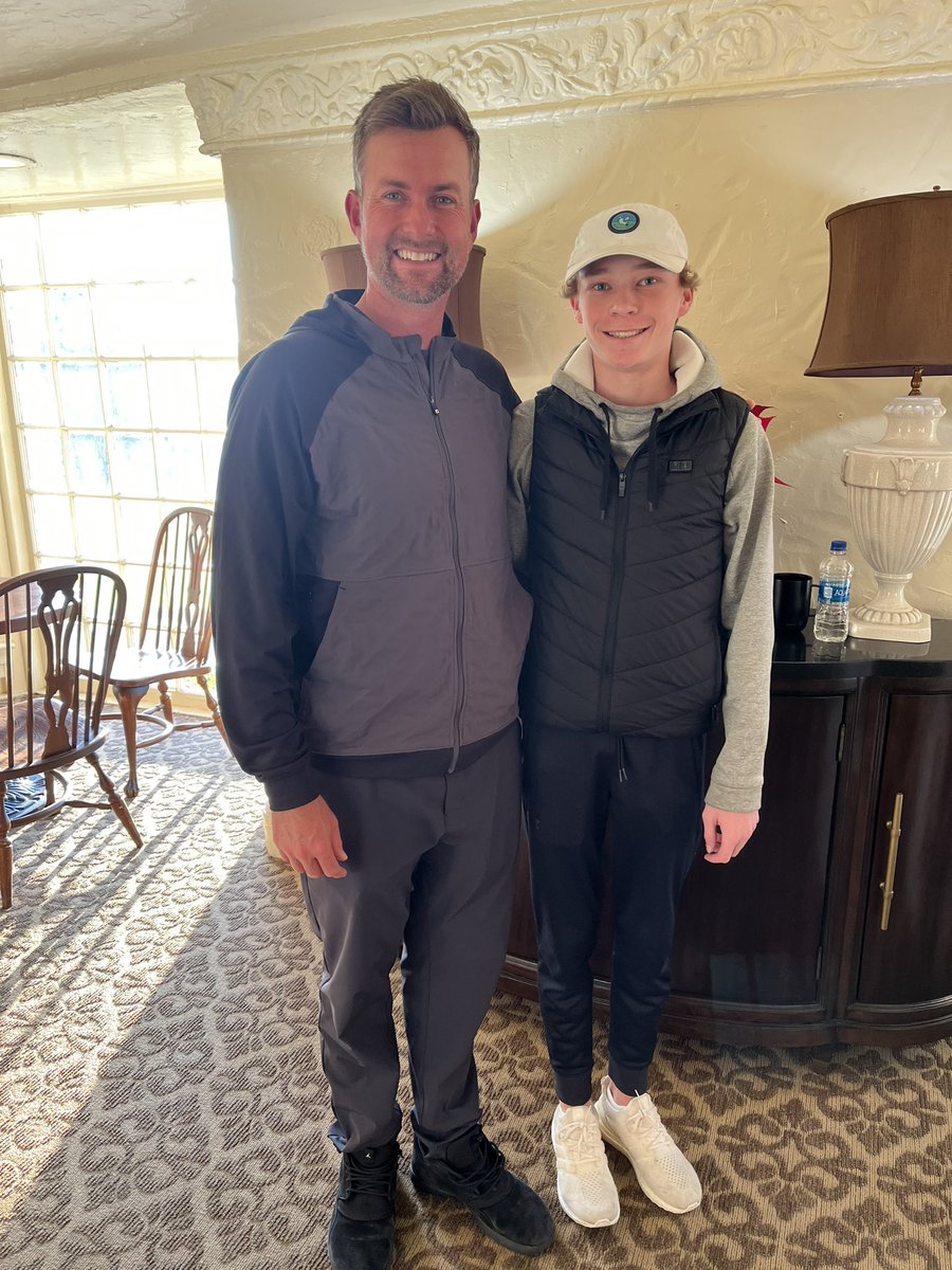 OwenLittle2025's tweet photo. Checked in ✅ ready to work ✅ @webbsimpson1 #WSC #WebbSimpsonChallenge https://t.co/hayJPTggSM