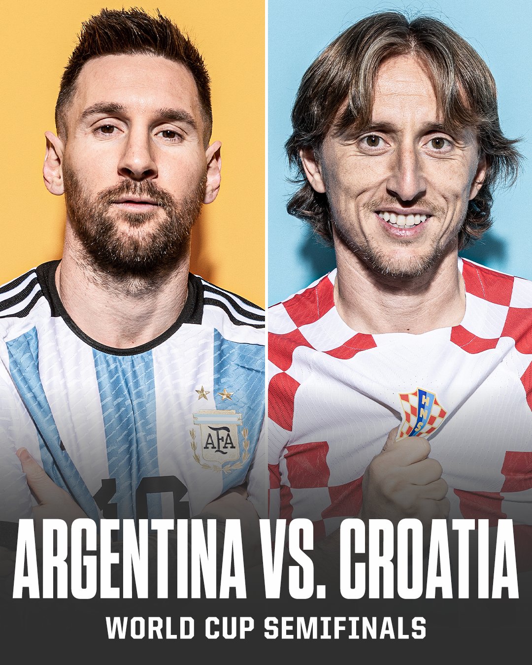 Lịch thi đấu World Cup 2022 hôm nay 13/12: Argentina vs Croatia: Messi quyết phục thù Modric